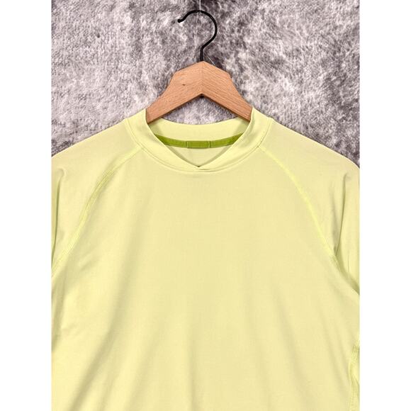 STIO Top Large Womens Yellow Long Sleeve Thumbhole UPF 50+ - Picture 2 of 9